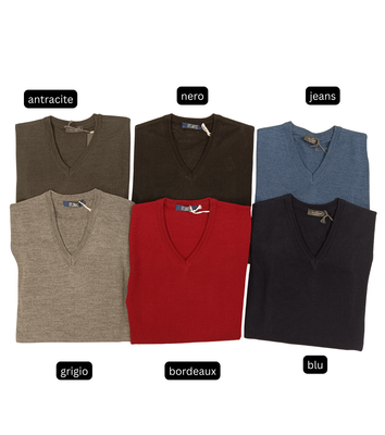 PÁNSKÝ S/L MS60 SVETR Tellini S.R.L. Velkoobchodní oblečení